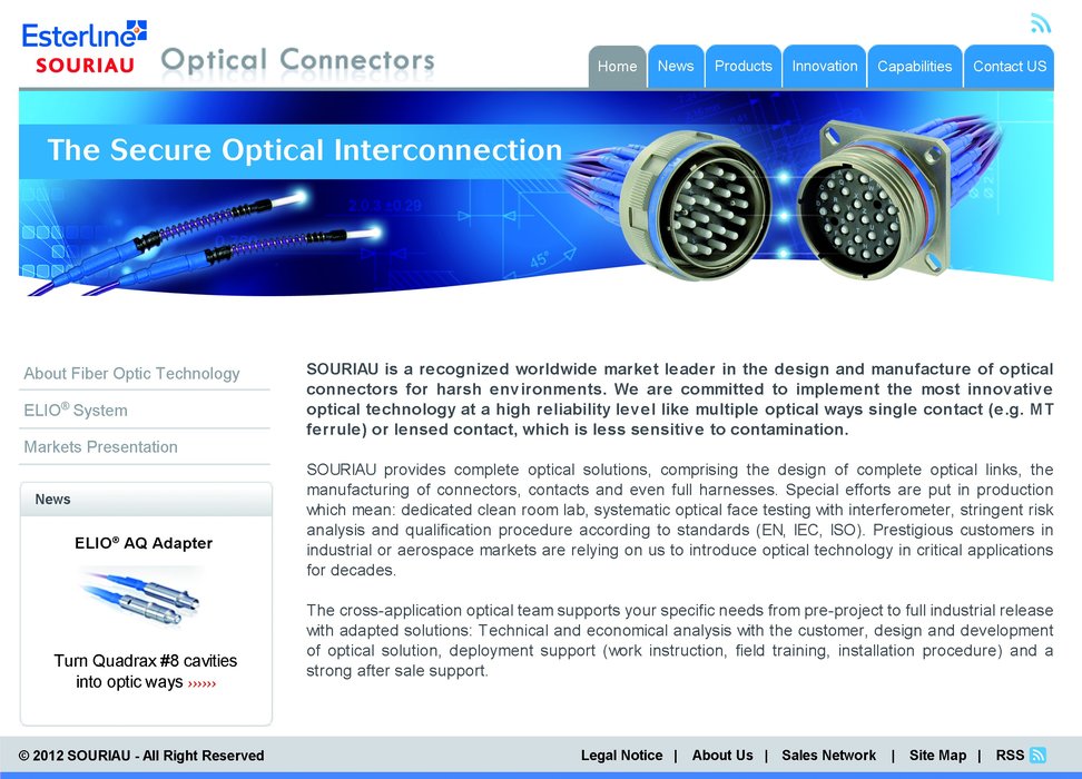 The optical connectors website: www.optical